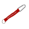 Remove Before Flight Car Keychains Aviation Gifts Customize Red Embroidery